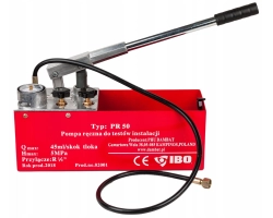 Pompa do prób ciśnienia IBO ręczna PR-50