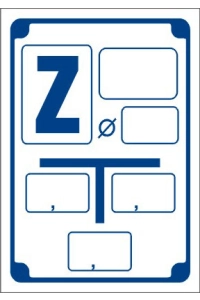 Tabliczka informacyjna "Z" plast.